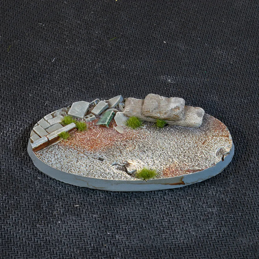 Ovale Urban Warfare Bases 75mm (x3)-Gamers Grass-Radaddel