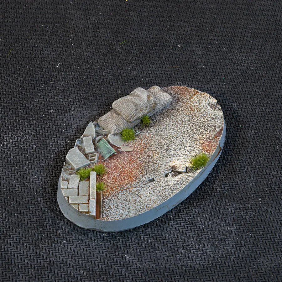 Ovale Urban Warfare Bases 75mm (x3)-Gamers Grass-Radaddel