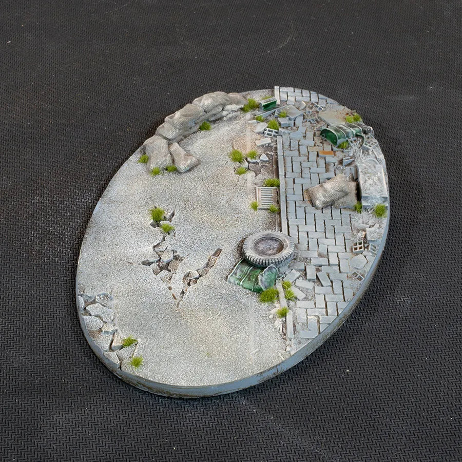 Ovale Urban Warfare Bases 170mm (x1)-Gamers Grass-Radaddel