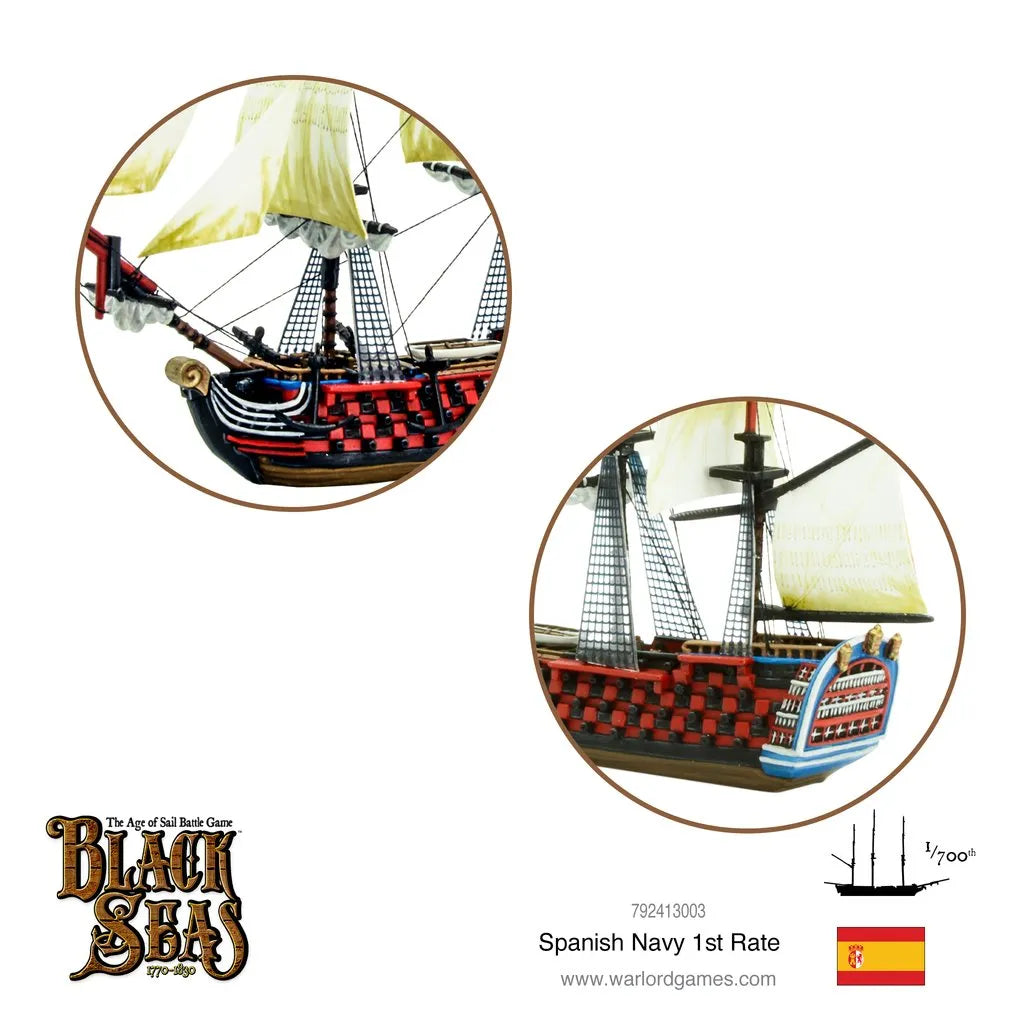 Spanish Navy 1st Rate-Warlord Games-Radaddel