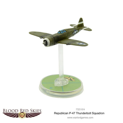 Republic P-47 Thunderbolt squadron-Warlord Games-Radaddel