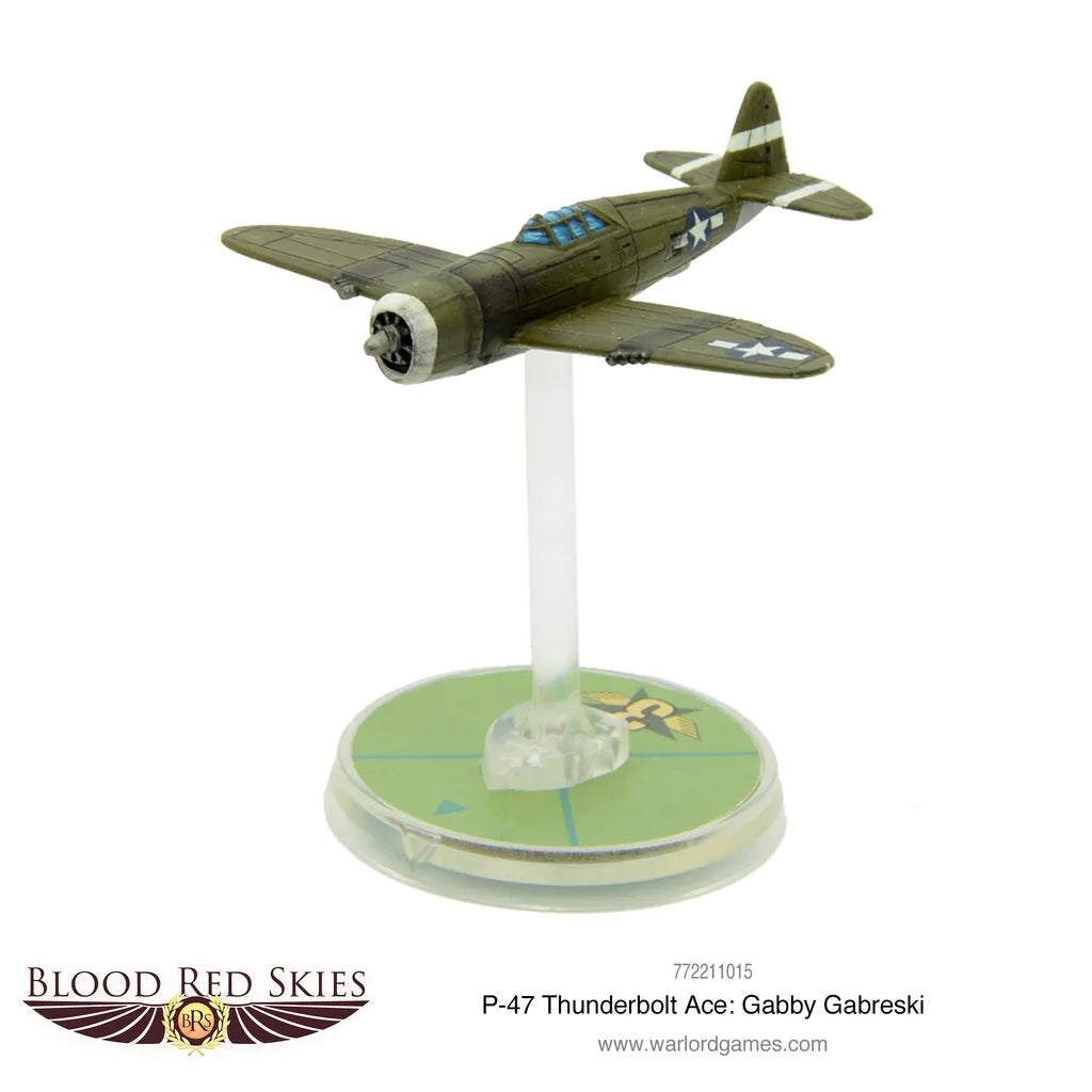 P-47 Thunderbolt Ace Gabby Gabreski-Warlord Games-Radaddel
