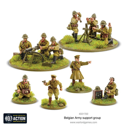 Belgian Army Support Group-Warlord Games-Radaddel