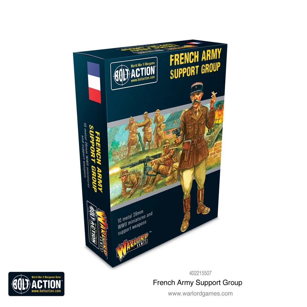 French Army Support Group-Warlord Games-Radaddel