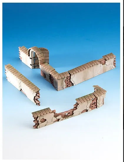 Cabans Mauern mit Tür 1-Freebooter Miniatures-Radaddel