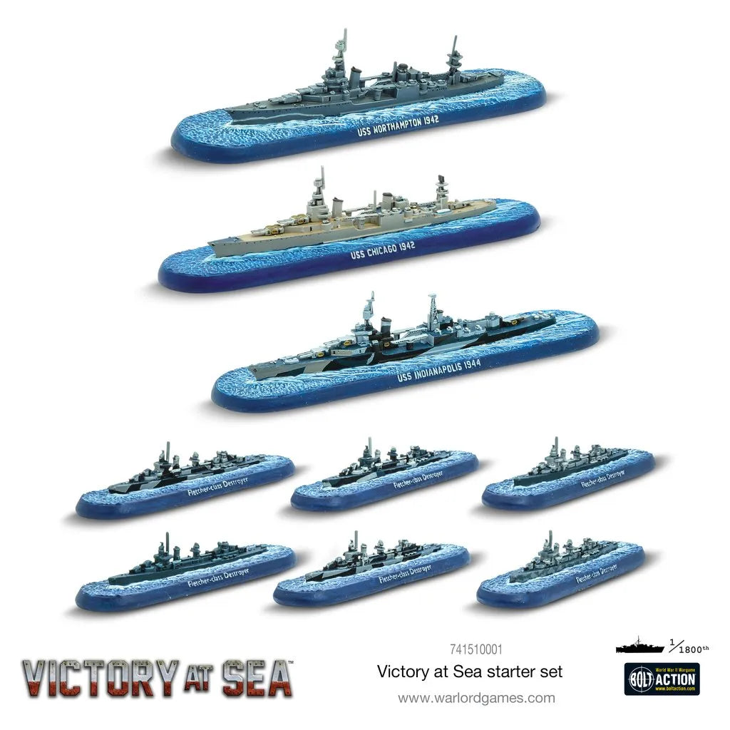 Victory at Sea Starter Set - Battle for the Pacific-Warlord Games-Radaddel