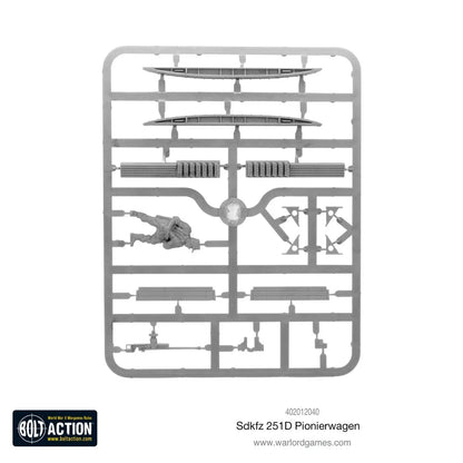 Sd.Kfz 251 D Pionierwagen-Warlord Games-Radaddel