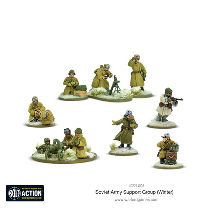 Soviet Army (Winter) Support Group-Warlord Games-Radaddel