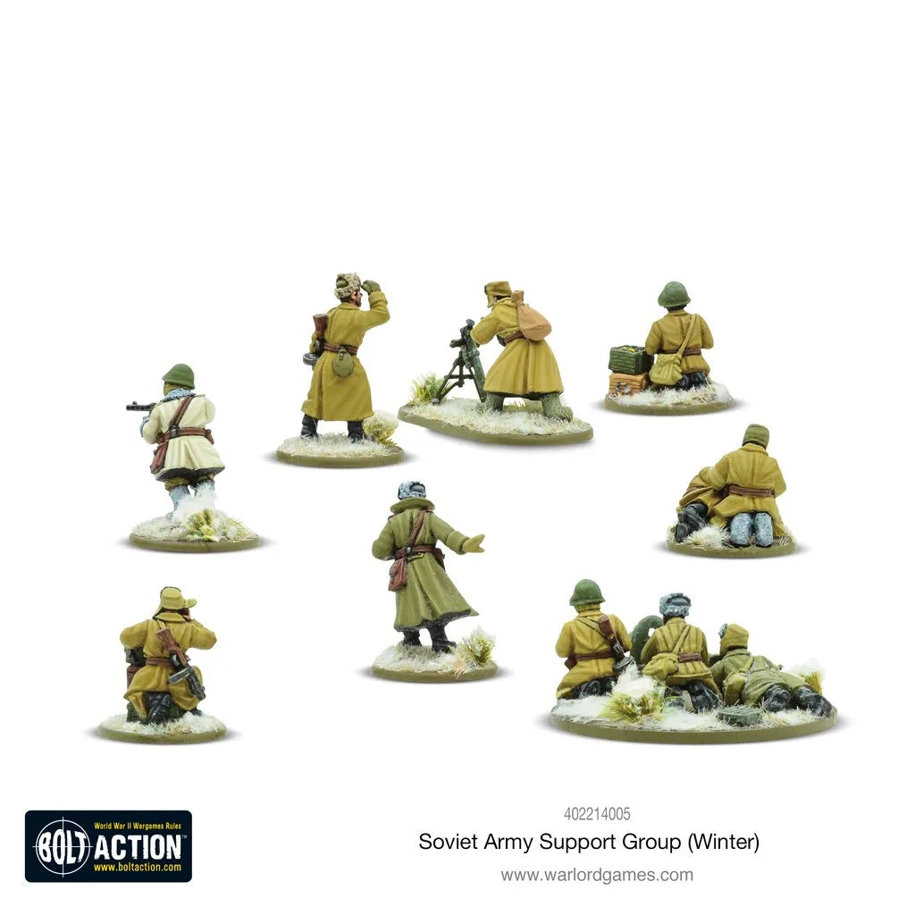 Soviet Army (Winter) Support Group-Warlord Games-Radaddel