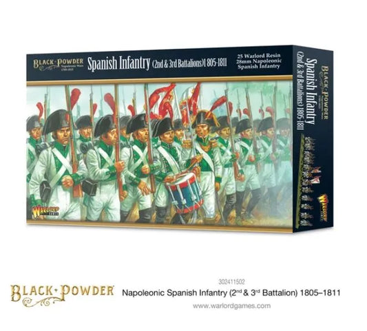 Napoleonic Spanish Infantry (2nd & 3rd Battalions) 1805-1811-Warlord Games-Radaddel