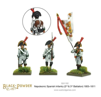 Napoleonic Spanish Infantry (2nd & 3rd Battalions) 1805-1811-Warlord Games-Radaddel