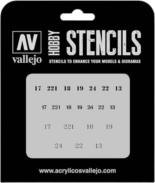 Soviet Numbers WWII-Vallejo-Radaddel