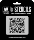 Weathered Paint 1/72 Stencil-Vallejo-Radaddel