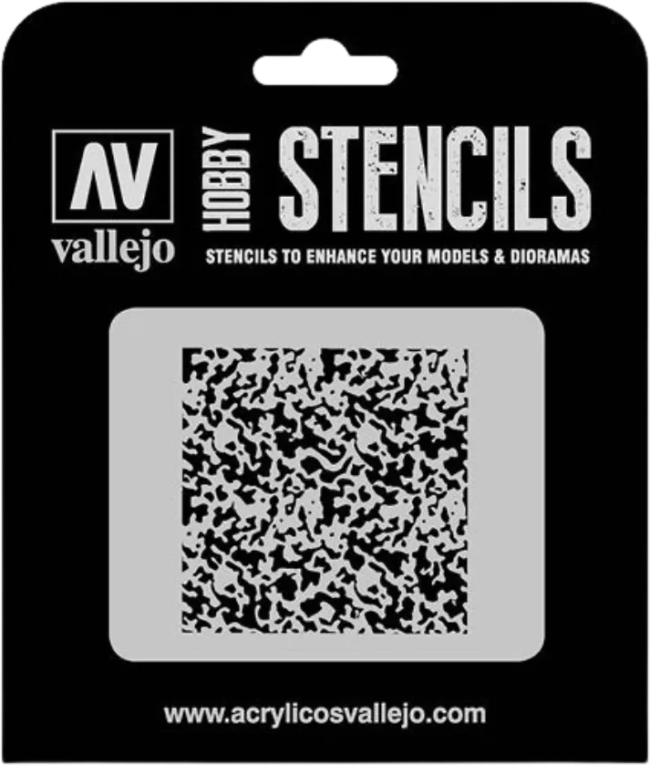 Weathered Paint 1/72 Stencil-Vallejo-Radaddel