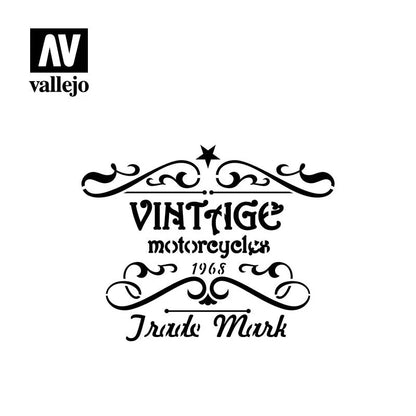 Vintage Motorcycles Sign-Vallejo-Radaddel