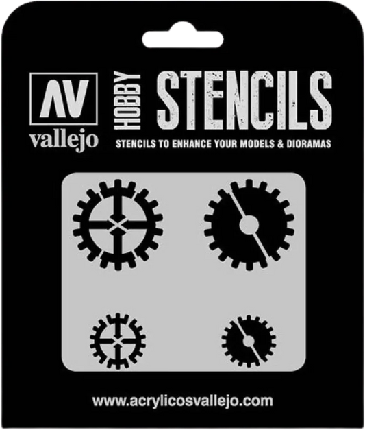Gear Markings Stencil-Vallejo-Radaddel