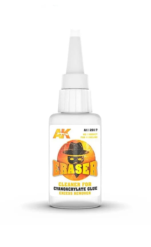 Eraser- Cleaner For Cyanocylate Glue-AK-Interactive-Radaddel