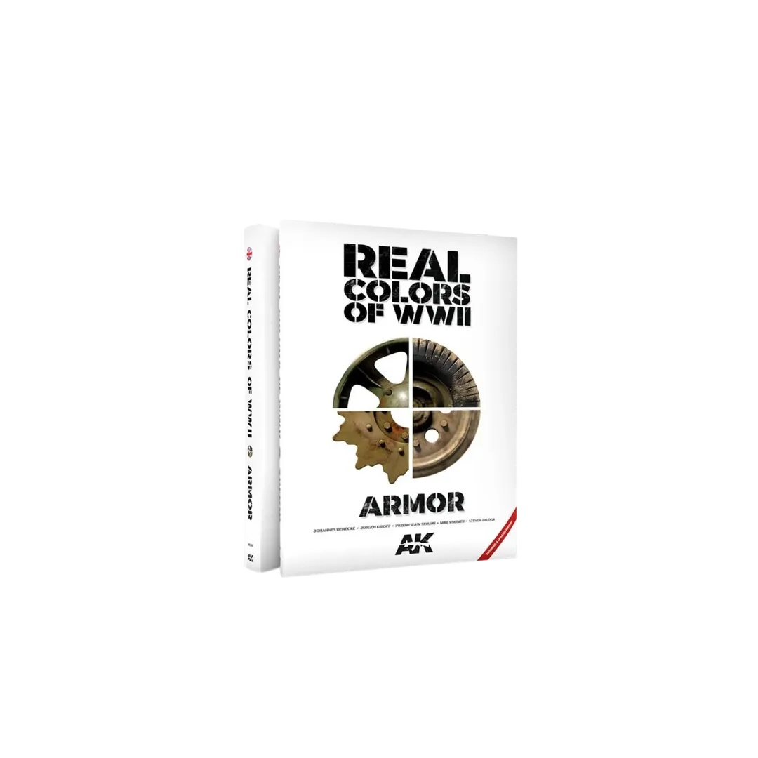 Real Colors of WWII Armor - New 2nd Extended & Updated Version-AK-Interactive-Radaddel
