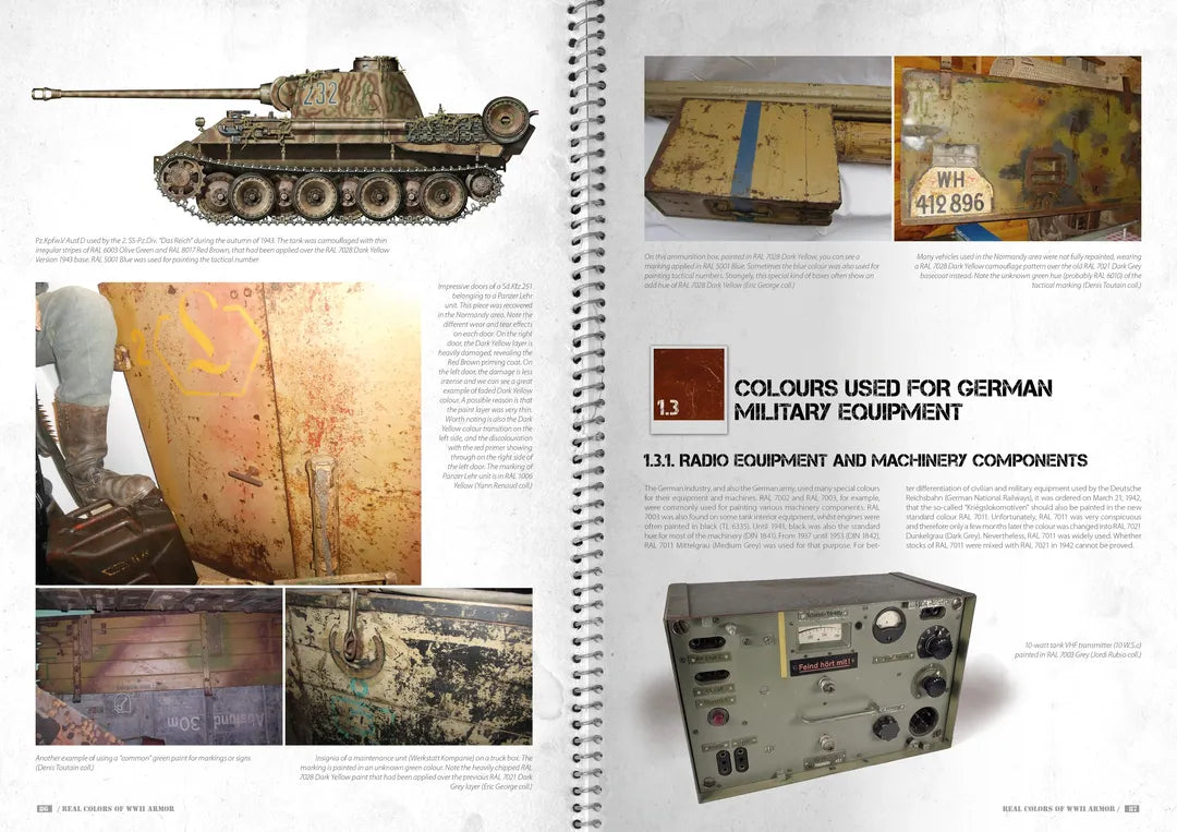Real Colors of WWII Armor - New 2nd Extended & Updated Version-AK-Interactive-Radaddel