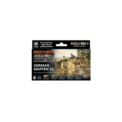 Model Color: WWII German Waffen SS-Vallejo-Radaddel