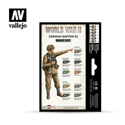 Model Color: WWII German Waffen SS-Vallejo-Radaddel