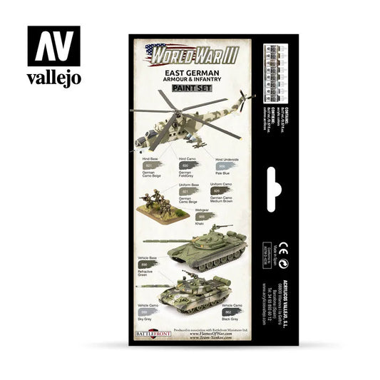Model Color: WWIII East German Armour & Infantry-Vallejo-Radaddel