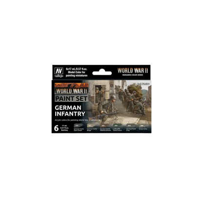 Model Color: WWII German Infantry-Vallejo-Radaddel
