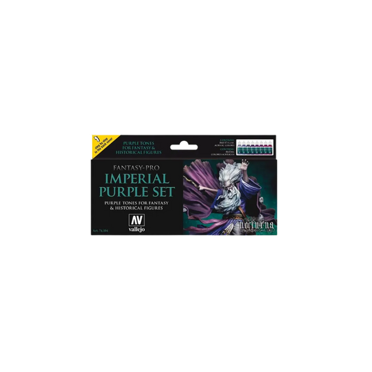 Model Color Set: Fantasy-Pro Imperial Purple-Vallejo-Radaddel