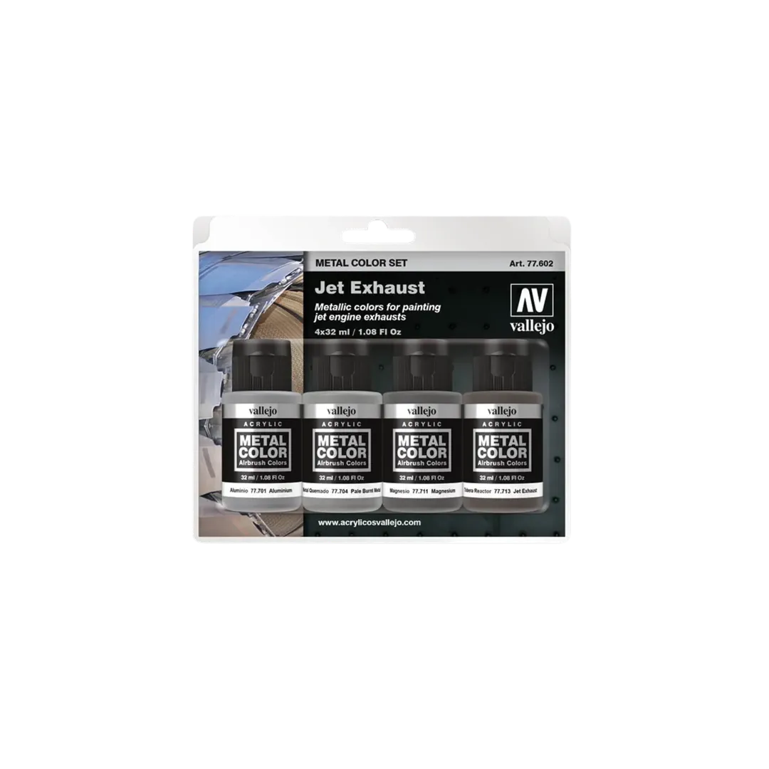 Vallejo Metal Set: Jet Exhaust-Vallejo-Radaddel