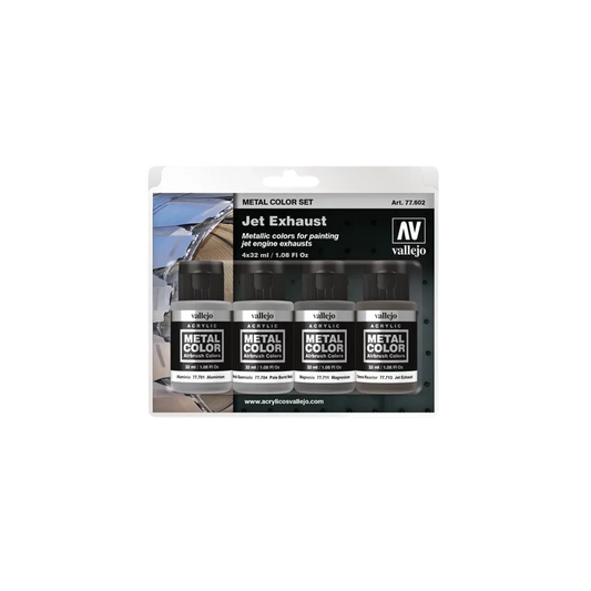 Vallejo Metal Set: Jet Exhaust-Vallejo-Radaddel