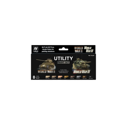 Model Color: Utility Paint Set-Vallejo-Radaddel