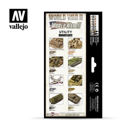 Model Color: Utility Paint Set-Vallejo-Radaddel