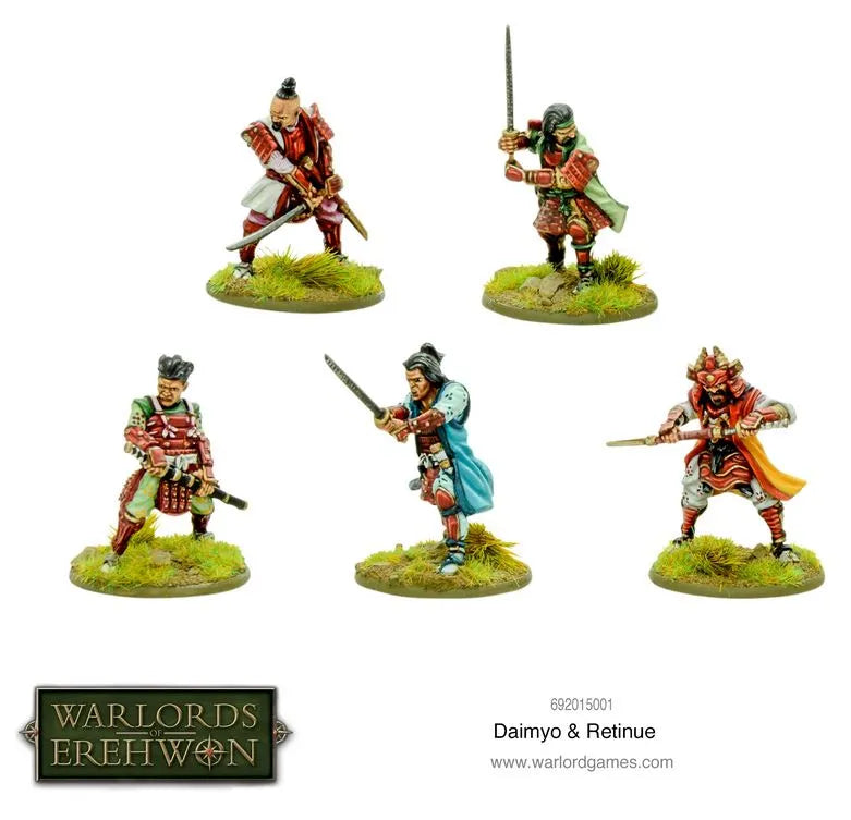Daimyo & Retinue-Warlord Games-Radaddel