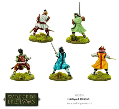 Daimyo & Retinue-Warlord Games-Radaddel