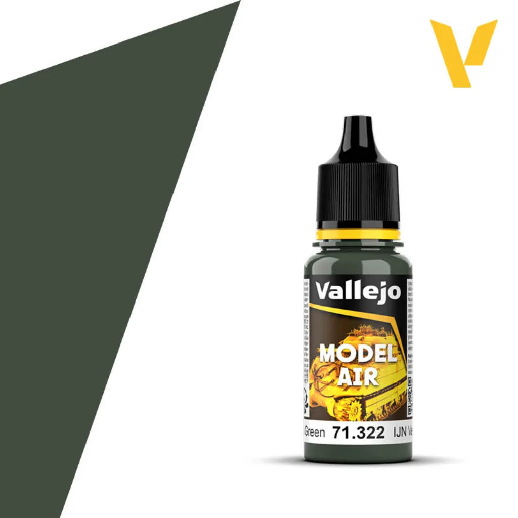 Model Air 322 IJN Black Green-Vallejo-Radaddel