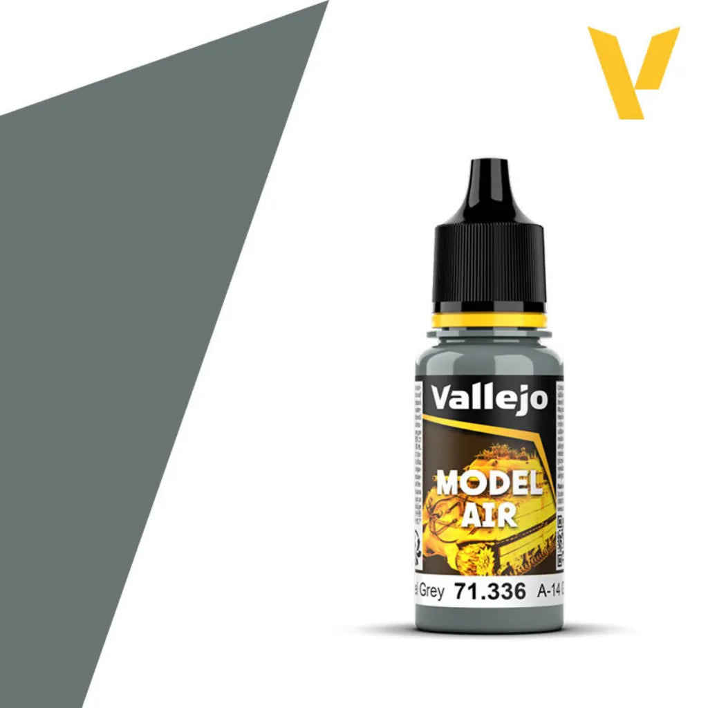Model Air 336 A-14 Steel Grey-Vallejo-Radaddel