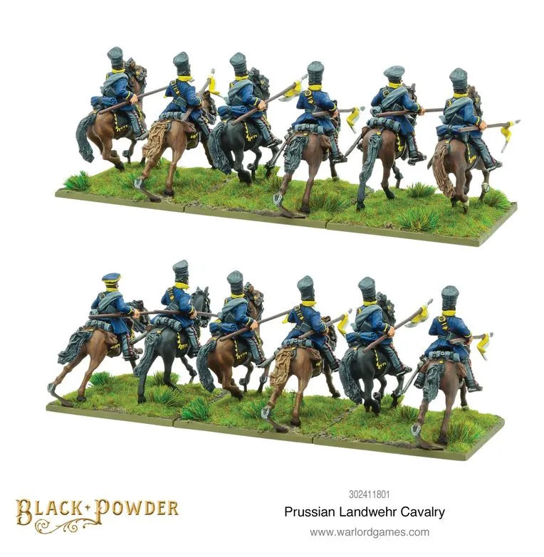 Prussian Landwehr Cavalry-Warlord Games-Radaddel