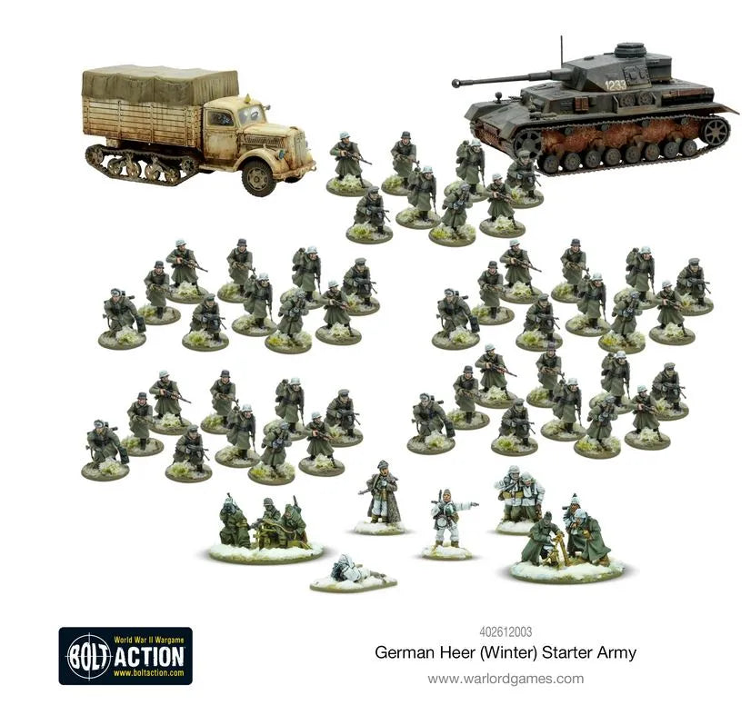 German Heer (Winter) Starter Army-Warlord Games-Radaddel