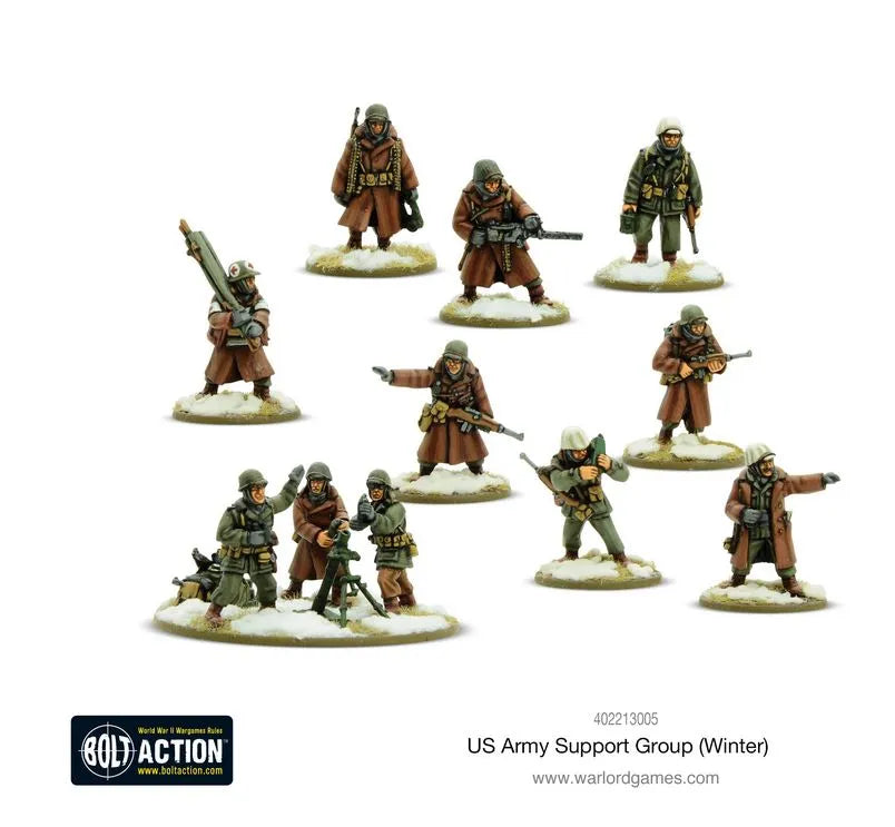 US Army (Winter) Support Group-Warlord Games-Radaddel