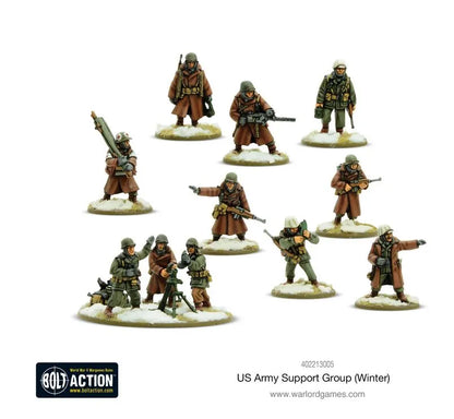 US Army (Winter) Support Group-Warlord Games-Radaddel
