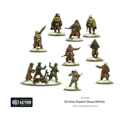 US Army (Winter) Support Group-Warlord Games-Radaddel