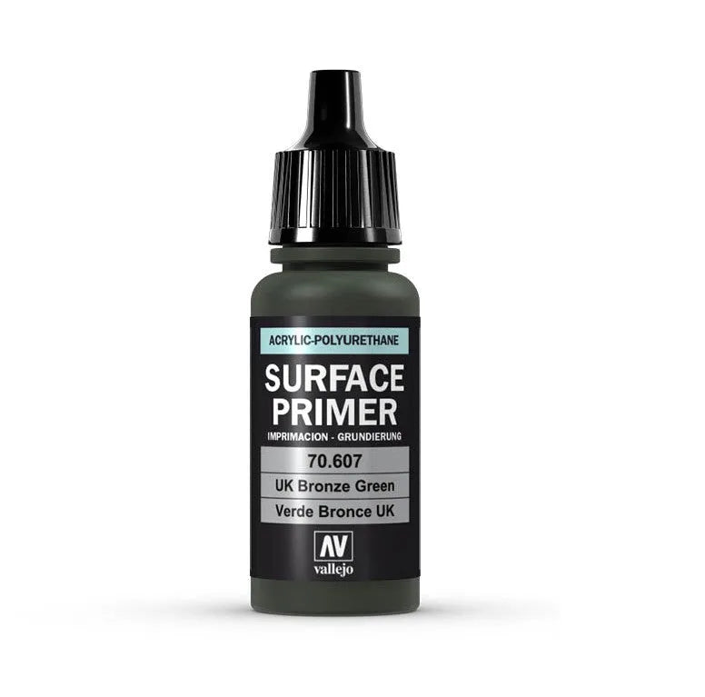 Vallejo Surface Primer UK Bronze Green 17 ml 70607-Vallejo-Radaddel