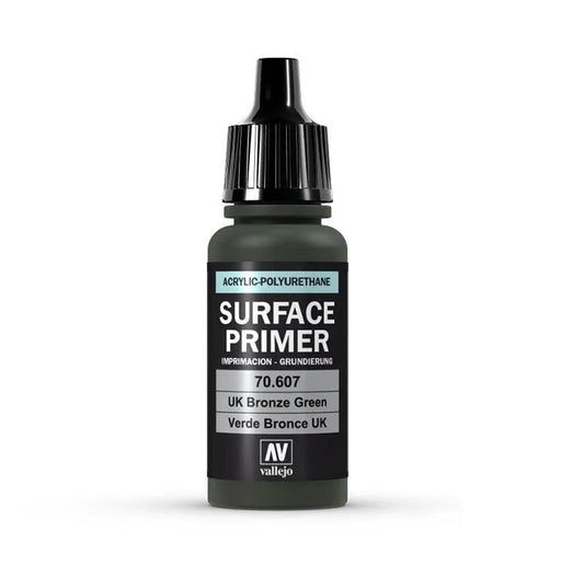 Vallejo Surface Primer UK Bronze Green 17 ml 70607-Vallejo-Radaddel