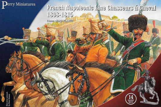 French Line Chasseurs a Cheval 1808-15-Perry Miniatures-Radaddel