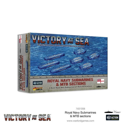 Royal Navy Submarines & MTB sections-Warlord Games-Radaddel