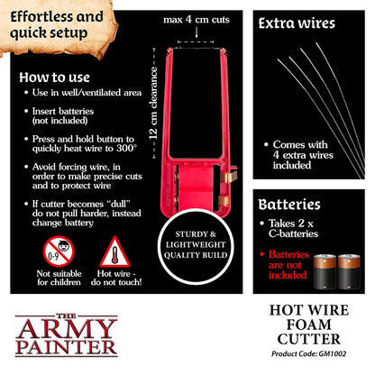 Gamemaster: Hot Wire Foam Cutter-The Army Painter-Radaddel
