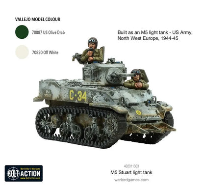 M5 Stuart-Warlord Games-Radaddel