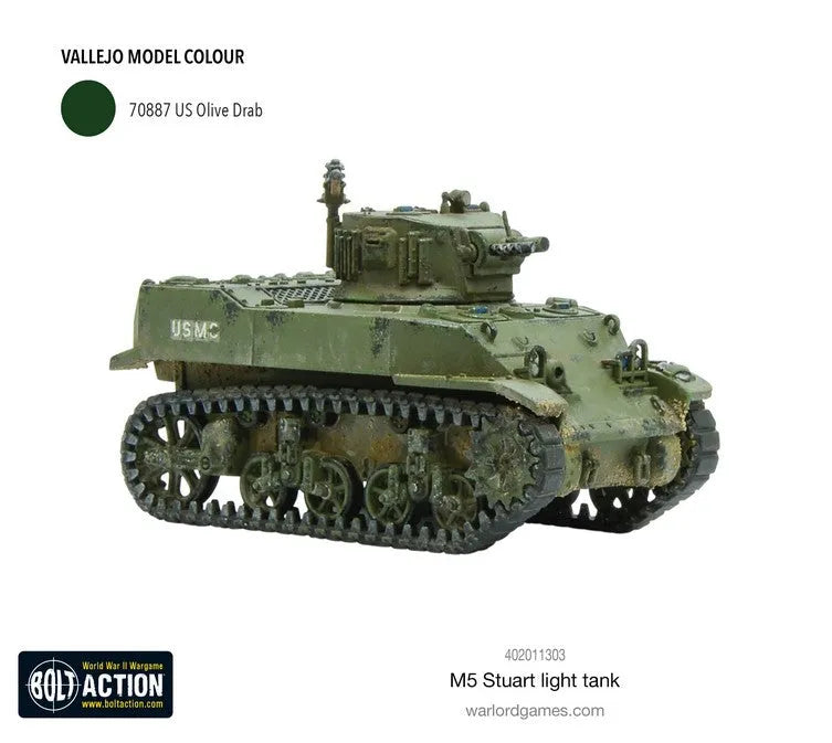 M5 Stuart-Warlord Games-Radaddel