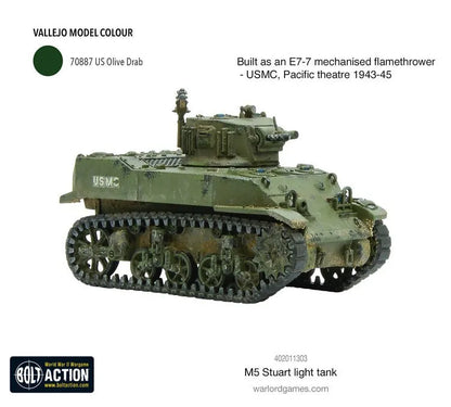 M5 Stuart-Warlord Games-Radaddel