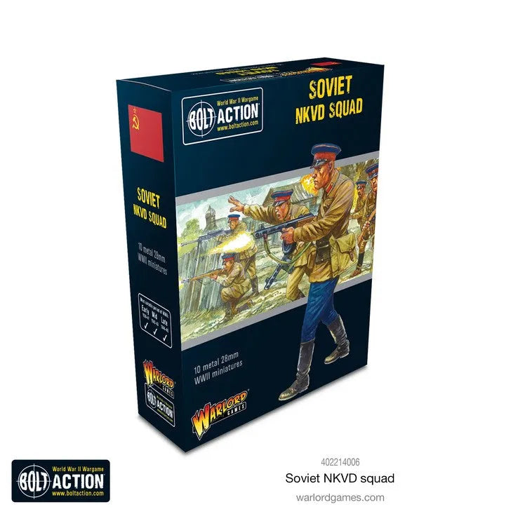 Soviet NKVD squad-Warlord Games-Radaddel